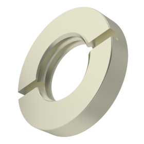 Image of: Slotted Round Nuts