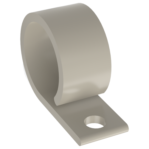 Cable Clamp One-Sided Fastening Ø 19.1 | Hole Ø 5.2 | PA 6.6 natural
