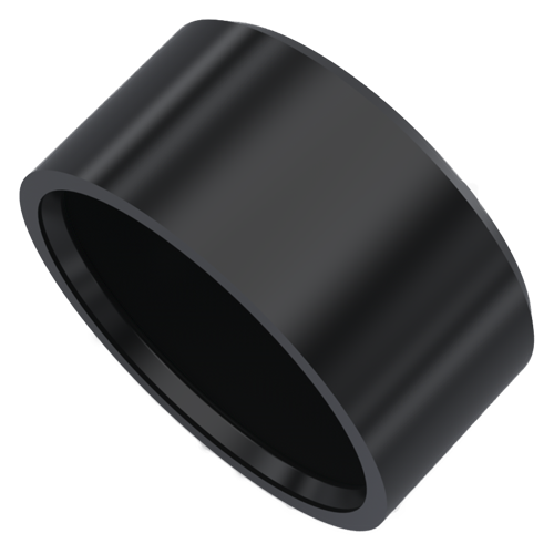Screw Cover for M5 ø12.8/14.2x7mm Polyamid 6 black