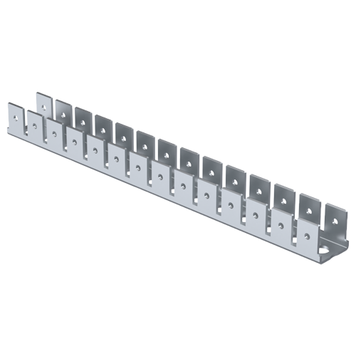 Quickfit-Multiple 14x 6.3x0.8mm 90° Brass tinned MOQ = 5.000 pcs