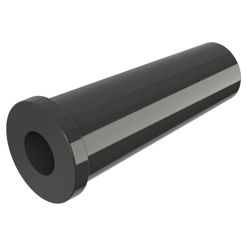 Knickschutztülle ø7,5/6,5x30-2,3mm PVC schwarz -30°C/+60°C UL94-V2