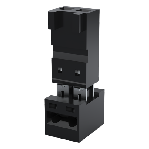 IDC Connectors - AUTOCOM 2-pole for flat cable AWG 22-24