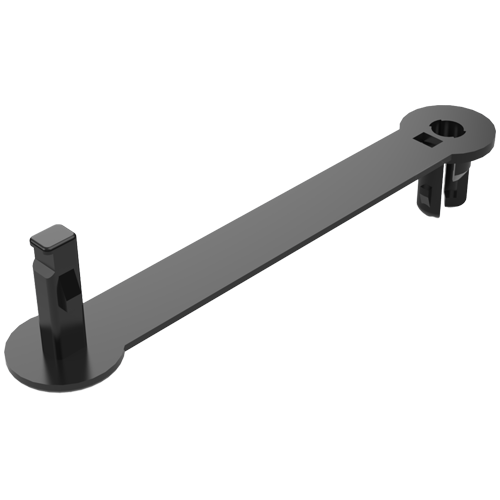Plug in Cable Hanger ø9.5/0.8-3.2mm Polyamid 6.6 black/UL94-V2
