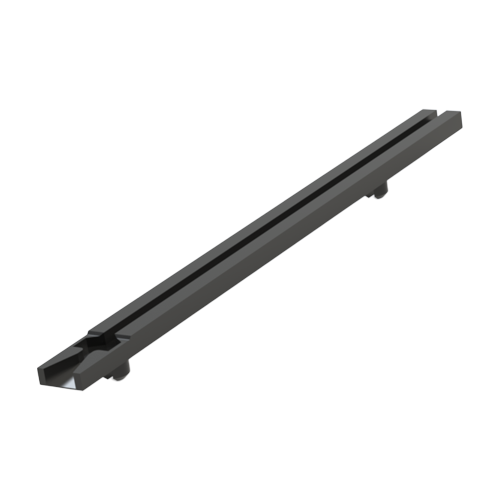 Card Guide for 1/16" PCB 50.8mm Polyamid 6.6 black UL94-V2