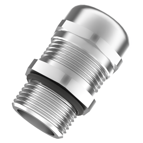 Cable Gland M16x1.5 SW20 Brass nickel-plated