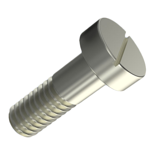 Captive Screw M2.5x10.8 Cheese Head Nickel-Plated Steel 4.8 Slotted