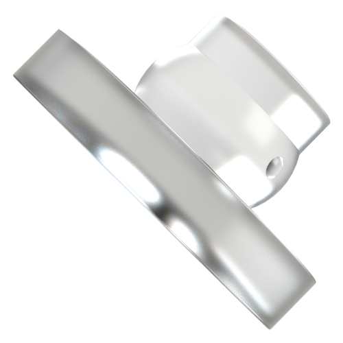 Push-In Foot Ø16.0x3.0 PVC transparent