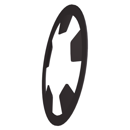 Wellensicherung Ø7,0/12,0 x 0,6 Federstahl phosphatiert