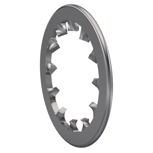 Toothed Lock Washer DIN6797 J Ø3.2/6.0 x 0.4 A2 Plain Stainless Steel