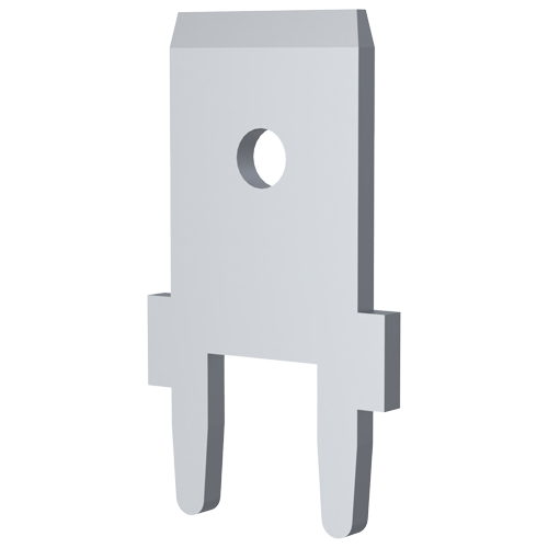 Blade Terminal 6.3x0.8 | 14.2 Tin-Plated Bronze