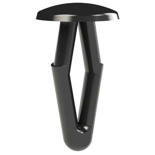 Drive Fastener ø3.3/1.0-4.5mm panel Polyoxymethylen(POM),black UL94-HB