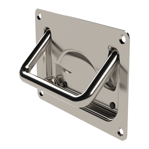 Collapsible tray handle 132x90x13,5 Stainless steel 1.4301