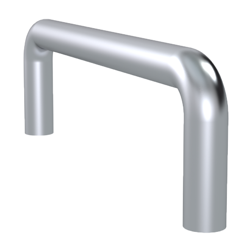 Round Handle Type RA 100/40/10mm M5 Aluminium,natural anodized