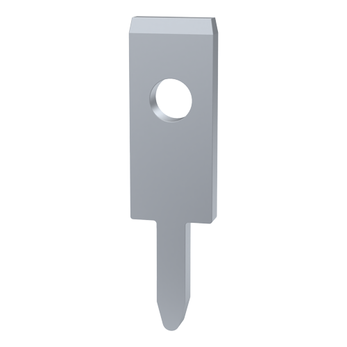Blade Terminal 2.8x0.8 | 9.7 Tin-Plated Brass