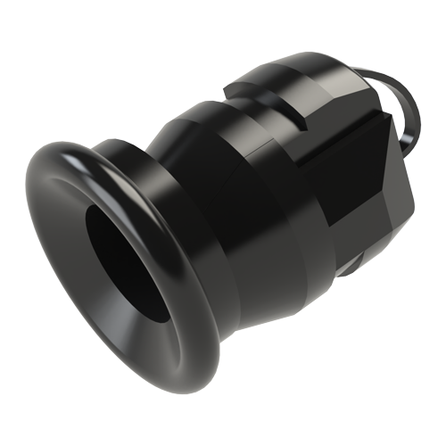 Strain Relief Bushing 6-7.4mm for round cables