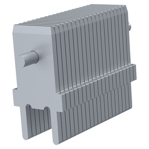 Blade Terminal 6.3x0.8 | 15.3 Tin-Plated Brass 200 pcs. On Wire