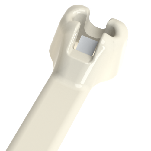Cable Tie 3.6x155mm PA natural Bundle Ø38mm with Stainless Steel Barb