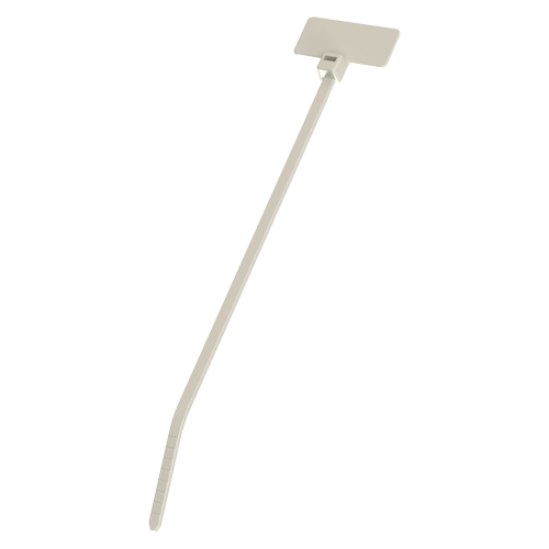 Flag Tie 2.5x130mm PA natural Marker 19.1x26.4mm