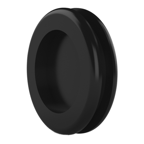Diaphragm Grommet 9.0/15.0-2.0mm PVC black UL94-HB