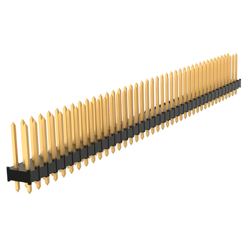 Stiftleiste 2x 40-polig mit Isolierkörper 1,7mm