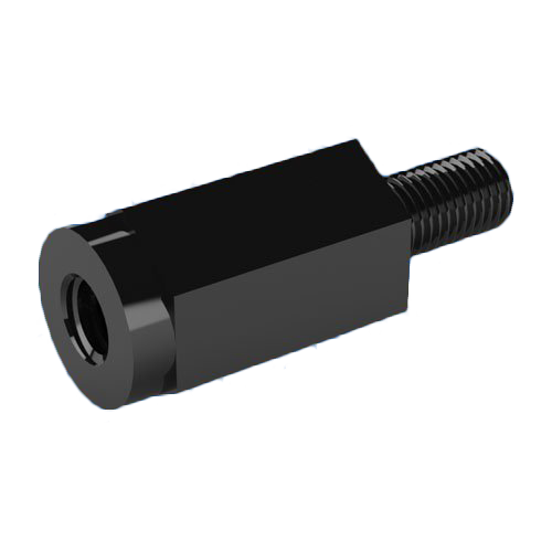 Standoff Polyamide 6.6 Black M/F AF10x40 F=M5x10 M=M5x8 w/o Undercut