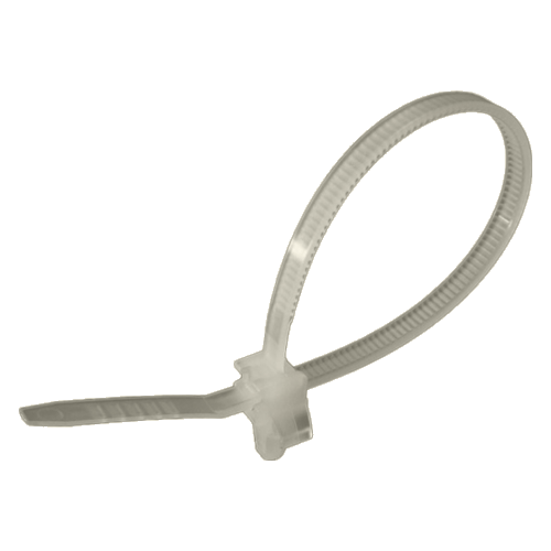 Self Mount Wrap-it-Tie 3.3x132mm Mouting hole: ø4.0mm 0.5-2.0mm panel