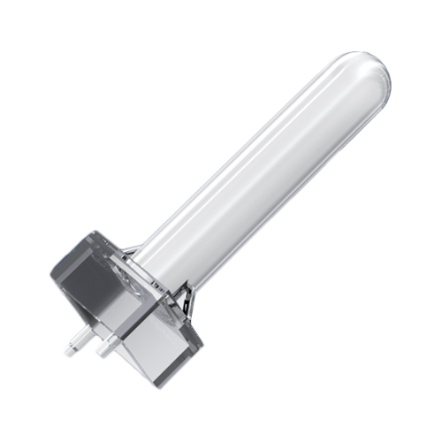 Vertical Light Pipe ø3mm for SMD Polycarbonat clear with round lens