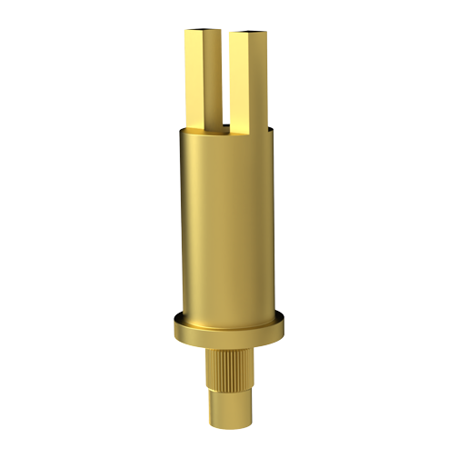 Solder Terminal ø1,33x11,4mm Brass gold-plated