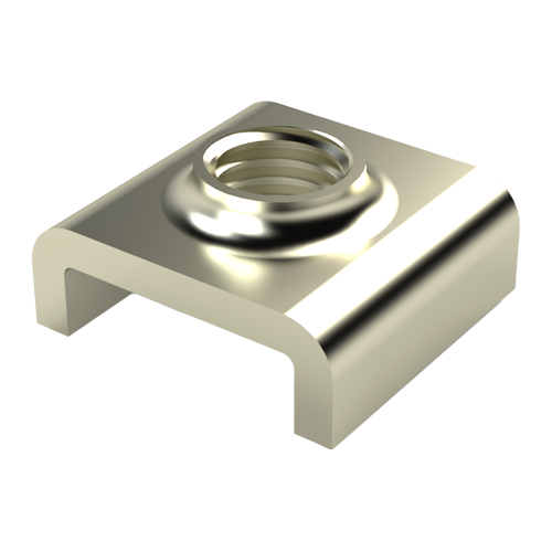 Clamping Bracket M3 Nickel-Plated Brass