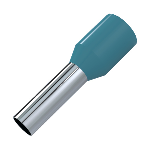 End-Sleeve 0.34mm² 6mm Polypropylen turquoise - not UL listed