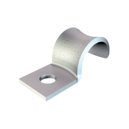 Cable Clamp One-Sided Fastening Ø 3.0 | Hole Ø 3.2 | Nickel-Plated Brass
