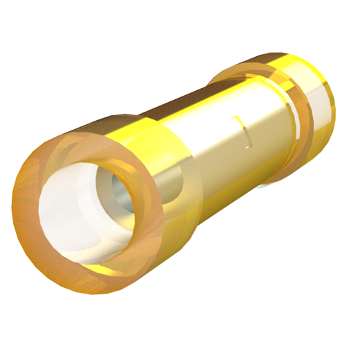 Butt Splice Connector 4-6mm² Polyamid yellow