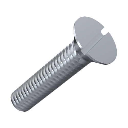 Countersunk Screw VSM13328 M3x6 Galvanized Steel 4.8 Slotted