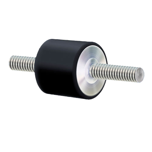 Silentblock Outside-Outside Thread M6/20x20 Natural Rubber