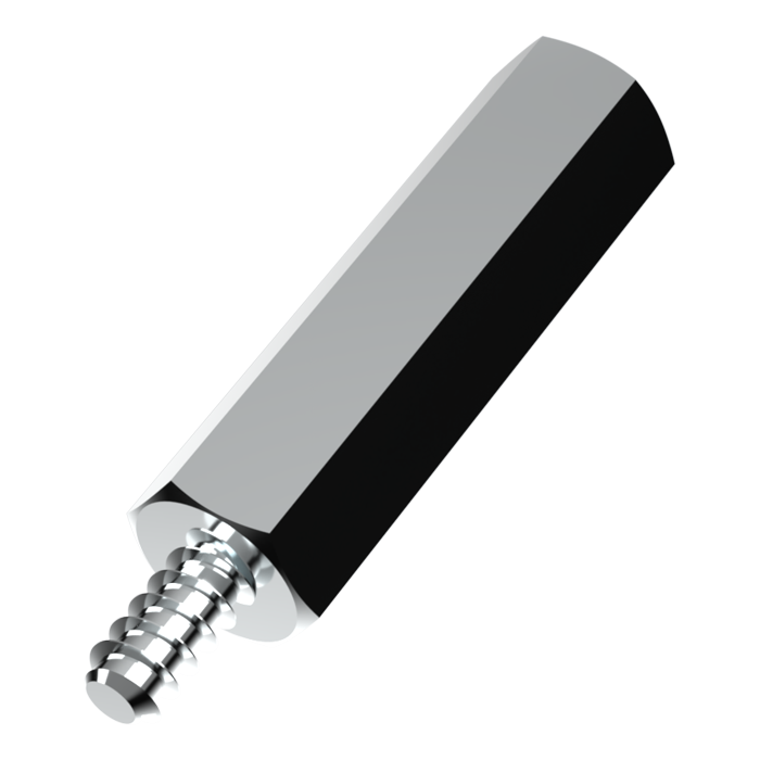 Standoff Galvanized Steel Self-Tapping AF5x18 F=M2.5x8 M=ST2.6x5 w/o UC