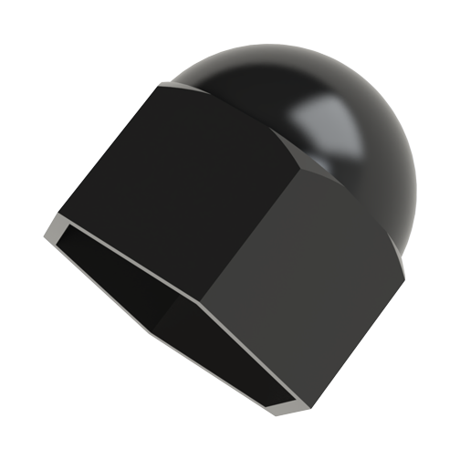 Protection cap for hex screw M8 Polyethylen,black