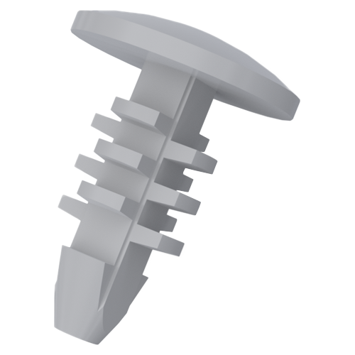 Pine Tree Clip Ø2.7x7.0 Polyamide 6 natural