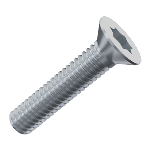 Countersunk Screw ISO14581 M6x16 A4 Plain Stainless Steel Torx