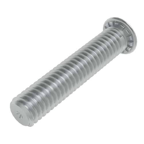Self-Clinching Stud M3x6.0 Galvanized Steel