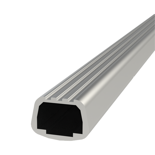 Grip profil 19x12x1000mm Aluminium,natural anodized