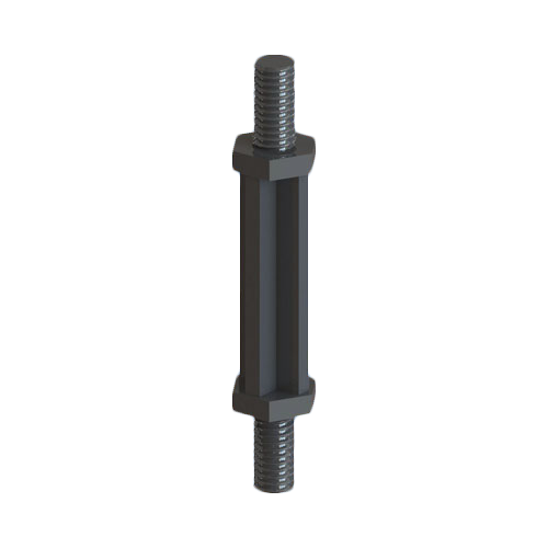 Standoff Polyamide Black 6.6 M/M AF8x10 T1=M3x6 T2=M4x6.4 w/o UC