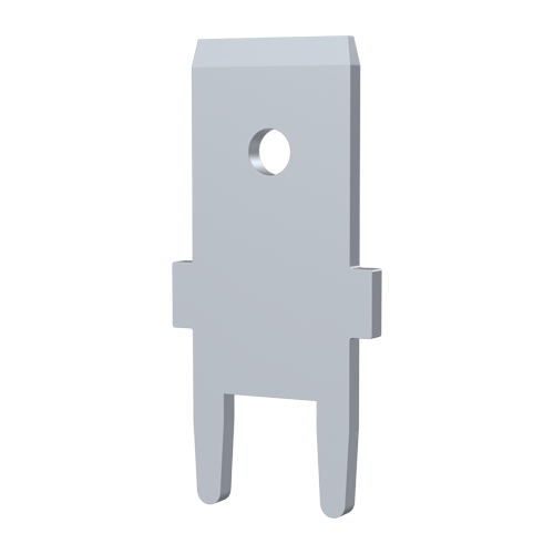 Blade Terminal 6.3x0.8 | 16.8 Tin-Plated Brass