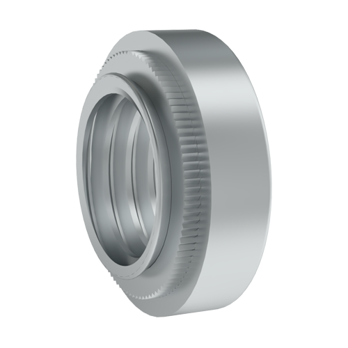 Self-Clinching Nut M4 | 1.0 Galvanized Steel