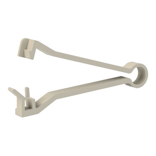 Flat Cable Loop Clip 63,5mm Polyamid 66 natur UL94-V2