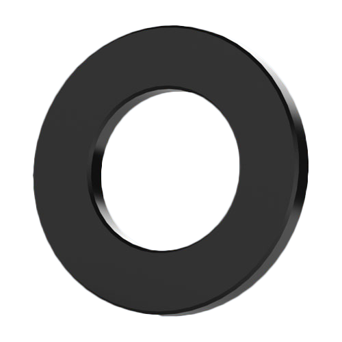 Flat Washer Ø3.2/7.0 x 0.5 Polyamide 6 black