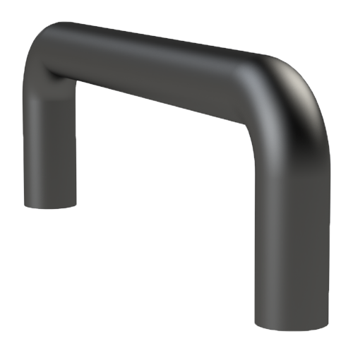 Handle Aluminium black 300x70mm/M8