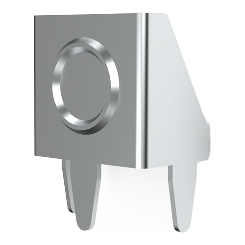 Battery Contact (+) for "A" cells Steel,tin nickel plate