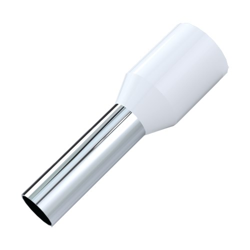 End-Sleeve 0.75mm² 6mm Polypropylen white - not UL listed
