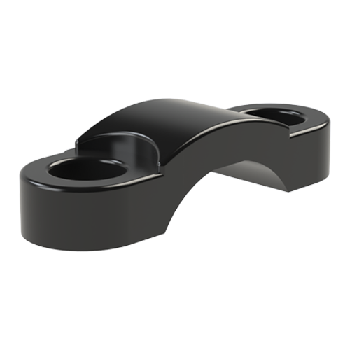 Cable Clamp Two-Sided Fastening Ø 8.0 | Hole Ø 4.4 | PA 6.6 black