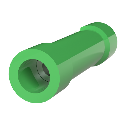 Butt Connector DIN 46341 0.1-0.5mm² Polyamid yellow (old: green)